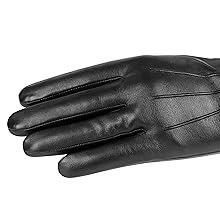 leather gloves