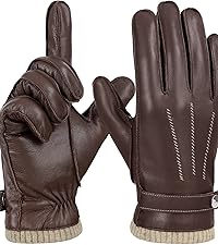 Leather Gloves Winter 