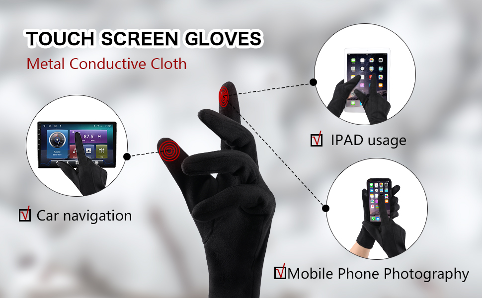 TOUCH SCREEN GLOVES