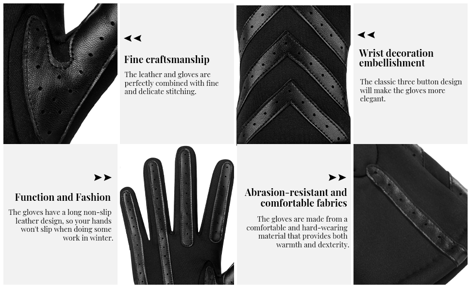 winter gloves women