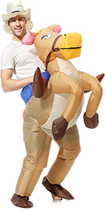 Inflatable Costume Riding HorseInflatable Costume Riding Horse