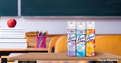 Products from Lysol in use