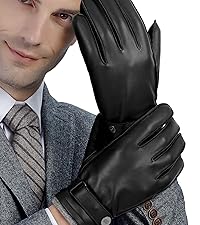 Mens Leather Gloves