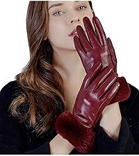 leather gloves