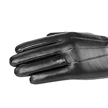 leather gloves