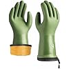 toolant Waterproof Winter Gloves with Grip, Balaena Freezer Gloves for Light Duty Work & Outdoor Adventure, Hiking, Farming, Washing, Ice Fishing, Green, Large