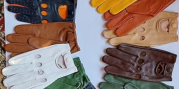 Sheep Leather Gloves to be used as driving gloves. The gloves can also be used as dress gloves.