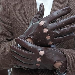 Leather Dress gloves style with elegant look