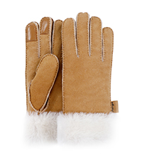 Sheepskin gloves