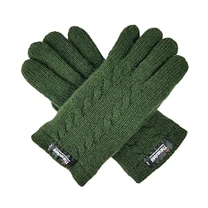 lady wool glove