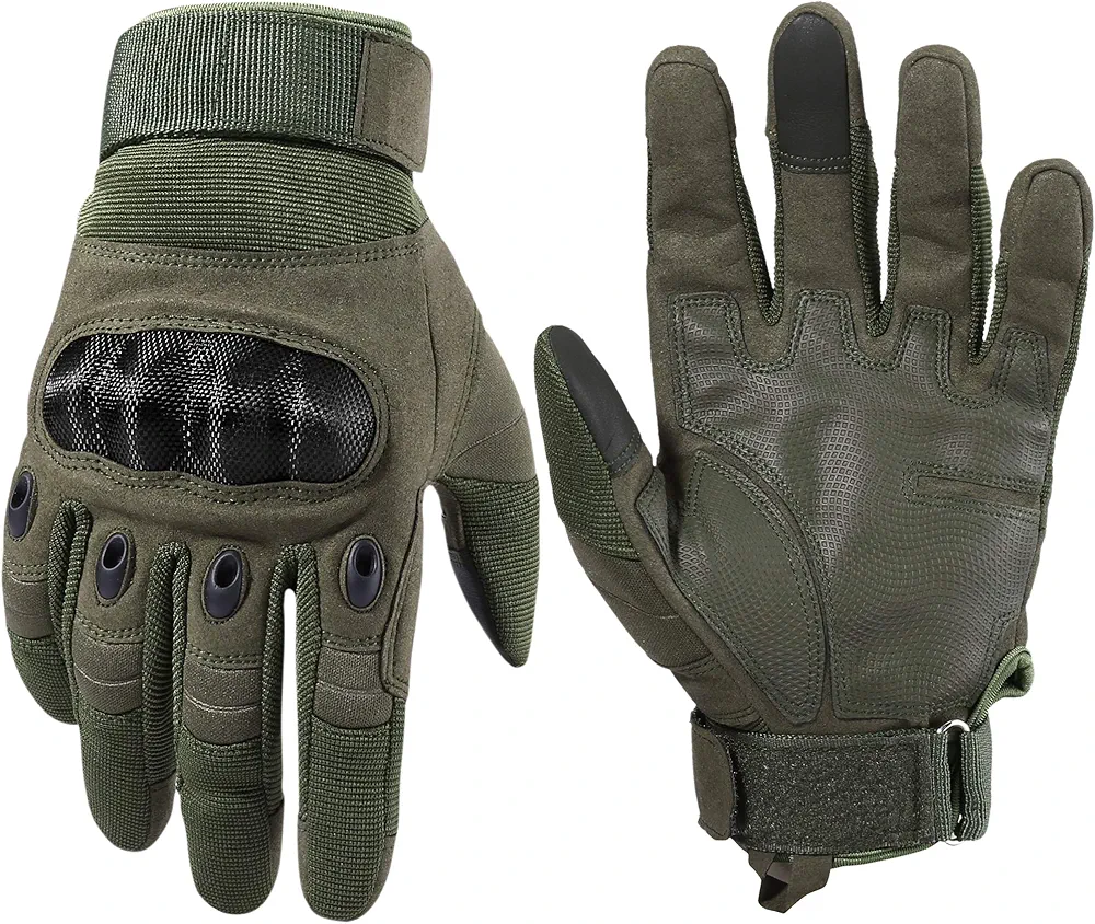 WTACTFUL Tactical Gloves for Men Touchscreen Airsoft Paintball Motorcycle Gloves