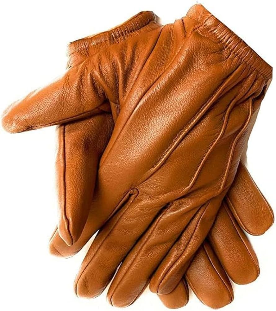 Men's Genuine Sheep Leather Driving Gloves