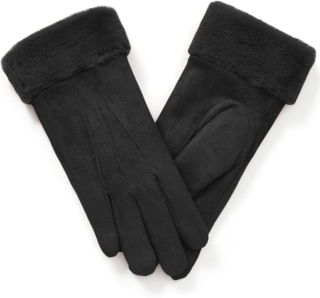 Visivin Winter Gloves for Women Touch Screen Gloves Warm Fleece Lined Gloves