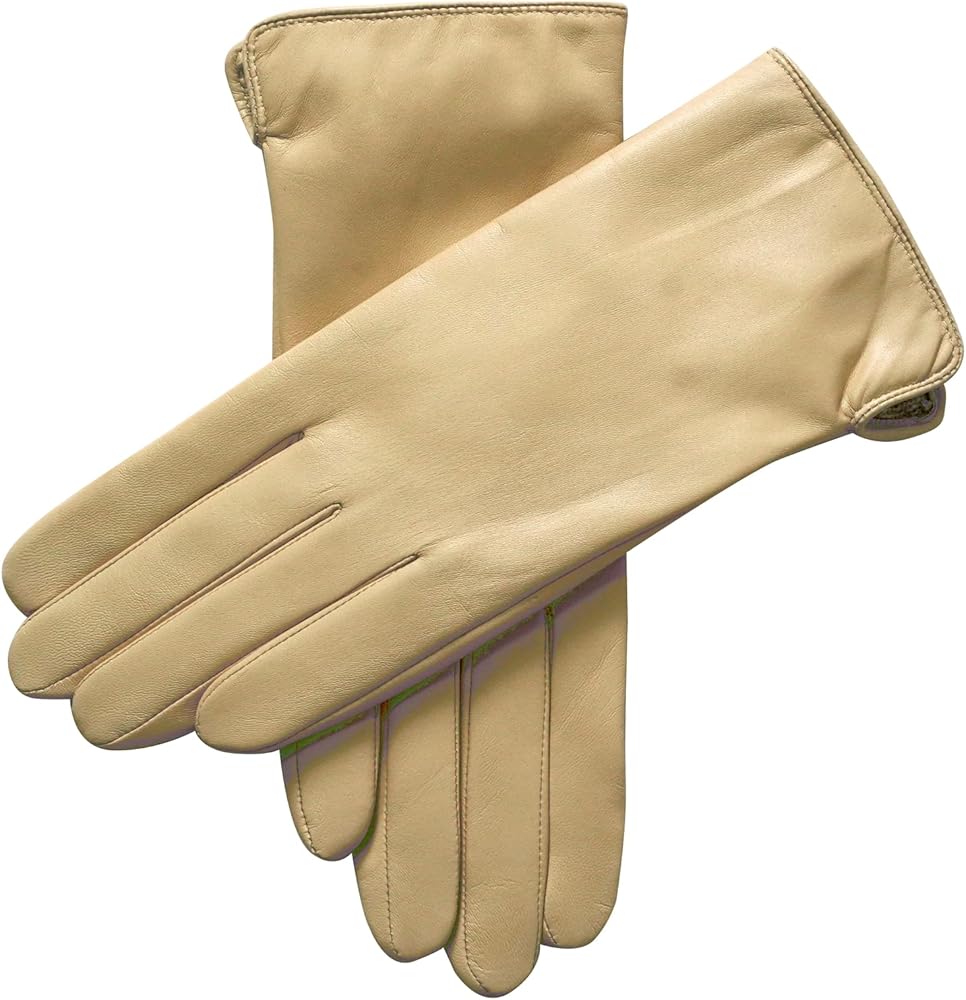 Winter Gloves for Women Genuine Leather Warm Cashmere & Wool Blend Lining Touchscreen Windproof Driving Dress