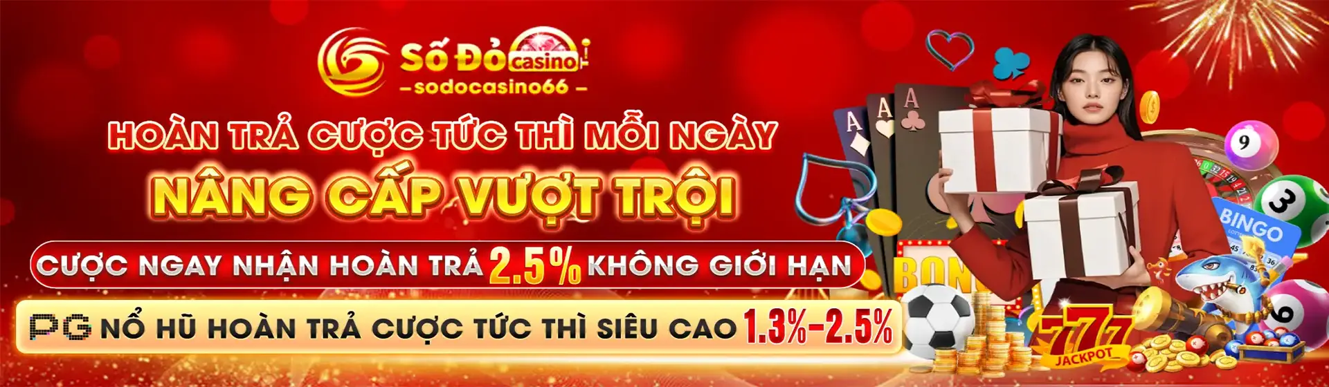 Sodo66 hoàn trả cược mỗi ngày không giới hạn