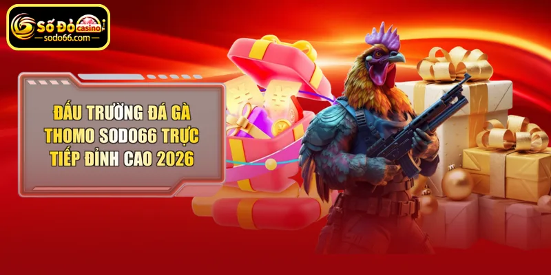 Đấu trường đá gà Thomo Sodo66 trực tiếp đỉnh cao 2026